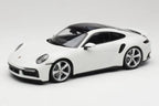Porsche 911 992 Turbo S White Minichamps 1/18