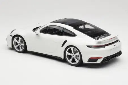 Porsche 911 992 Turbo S White Minichamps 1/18