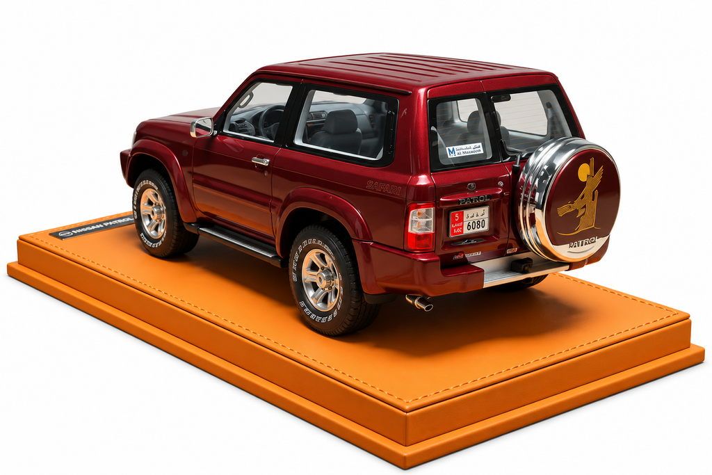 Nissan Patrol 2004 (Red) Scale 1/18