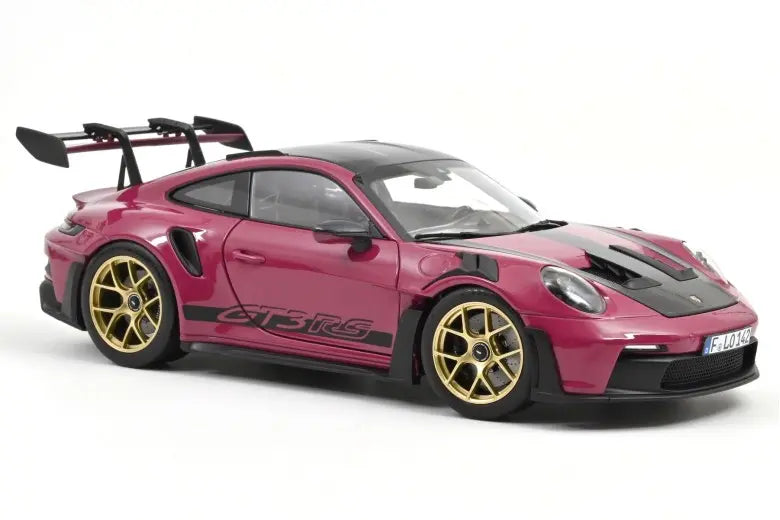 Porsche 911 992 GT3 RS Weissach Pack Ruby Star Norev 1/18