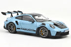 911 992 GT3 RS Weissach Pack Gulf blue Norev 1/18