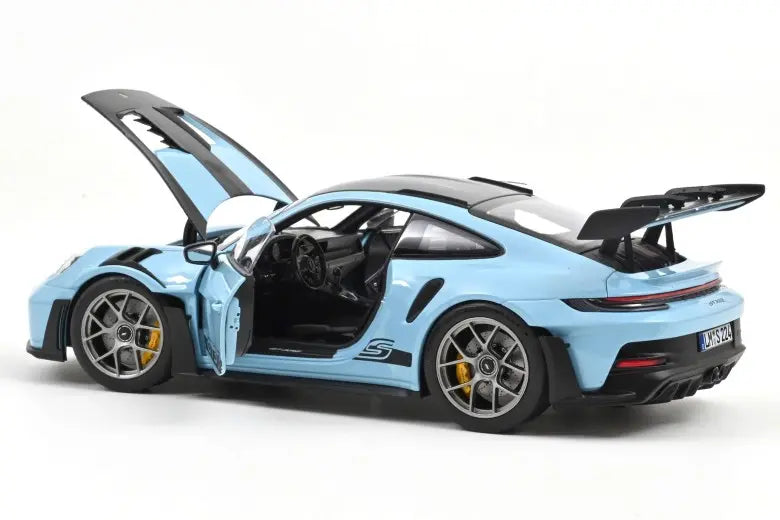 911 992 GT3 RS Weissach Pack Gulf blue Norev 1/18