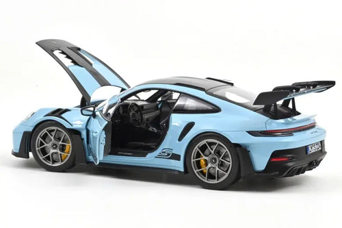 911 992 GT3 RS Weissach Pack Gulf blue Norev 1/18