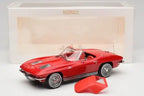 Chevrolet Corvette C2 Sting Ray Cabriolet Riverside Red Norev 1/18