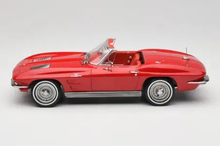 Chevrolet Corvette C2 Sting Ray Cabriolet Riverside Red Norev 1/18