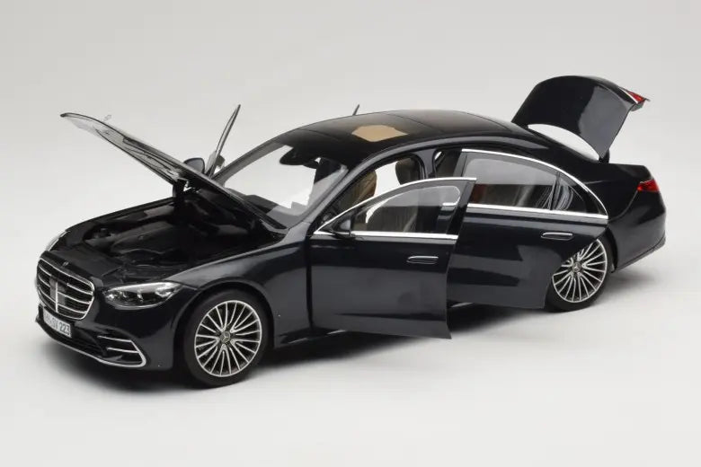 Mercedes S-Class AMG Line W223 Anthracite Blue Norev 1/18
