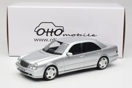 Mercedes E55 AMG W210 Brilliant Silver Otto 1/18