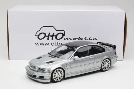 BMW M3 E46 GTR Silver Otto 1/18