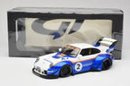 Porsche 911 993 RWB X Liberty Walk White Blue GT Spirit 1/18