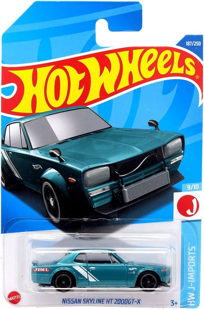 Nissan Skyline HT 2000GT-X Hot Wheels 1/64