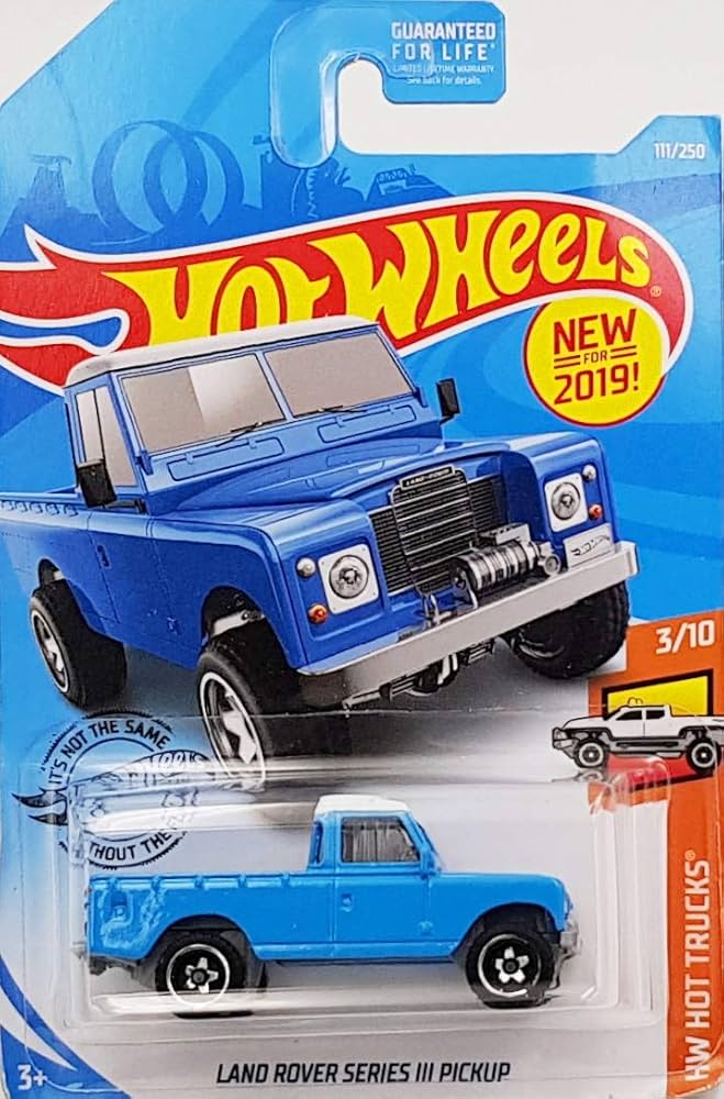 Land Rover Series III Pickup 111 Hot Wheels  1/64
