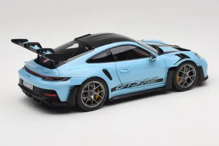 Porsche 911 992 GT3 RS Weissach Pack Gulf Blue Norev 1/18