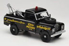 Land Rover Series III Recovery Vehicle Black Universal Hobbies 1:18