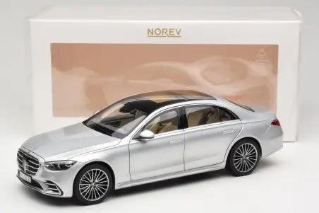 Mercedes S-Class W223 AMG Line Brilliant Silver Norev 1:18