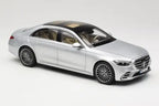 Mercedes S-Class W223 AMG Line Brilliant Silver Norev 1:18