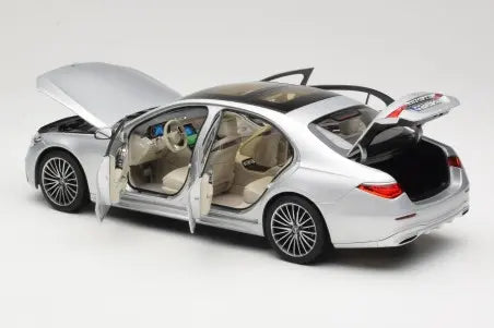 Mercedes S-Class W223 AMG Line Brilliant Silver Norev 1:18