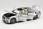 Mercedes S-Class W223 AMG Line Brilliant Silver Norev 1:18