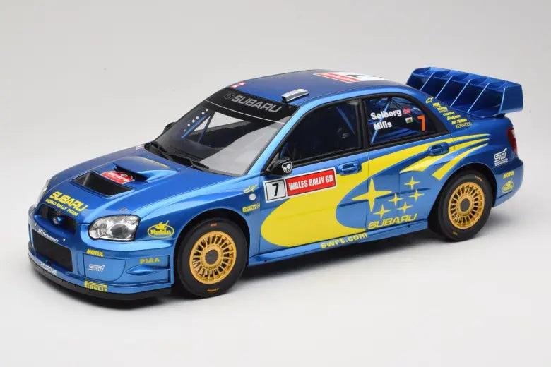 Subaru Impreza WRC S9 n7 P. Solberg / P. Mills Wales Rally GB 2003 Otto 1/12