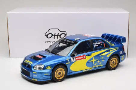 Subaru Impreza WRC S9 n7 P. Solberg / P. Mills Wales Rally GB 2003 Otto 1/12