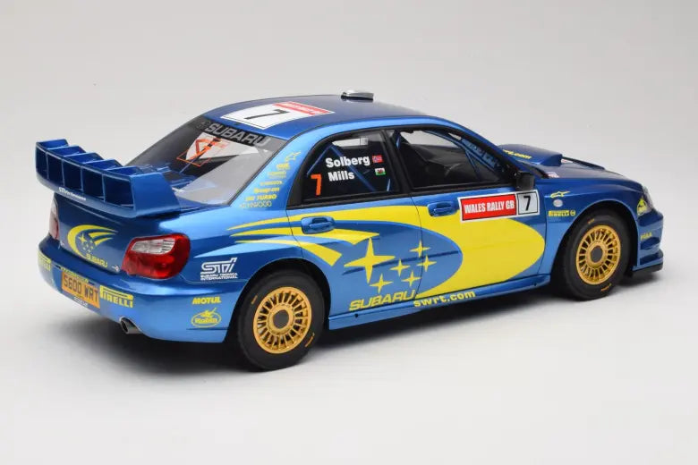 Subaru Impreza WRC S9 n7 P. Solberg / P. Mills Wales Rally GB 2003 Otto 1/12