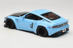 Nissan Fairlady Z Pandem China Blue Black GT Spirit 1/18