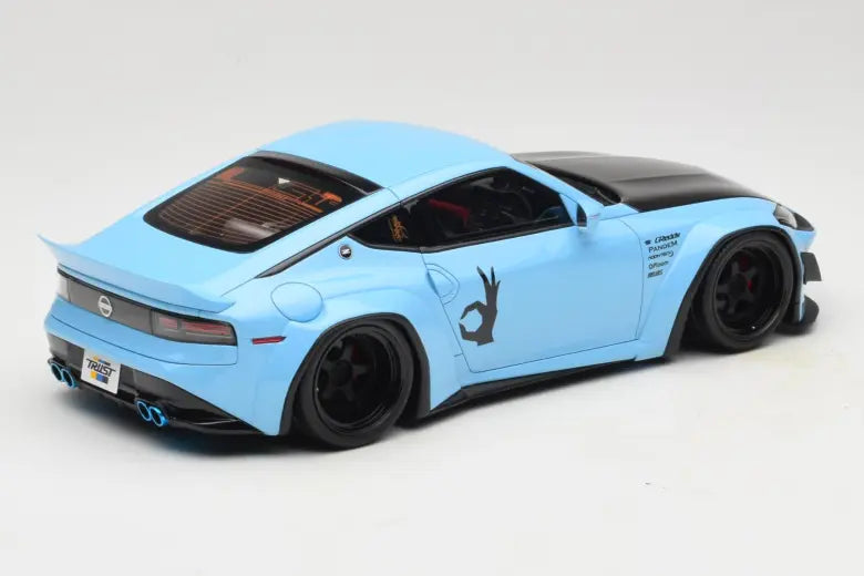 Preorder Nissan Fairlady Z Pandem China Blue Black GT Spirit 1/18