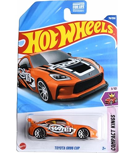 Toyota GR86 Cup Hot Wheels  1/64