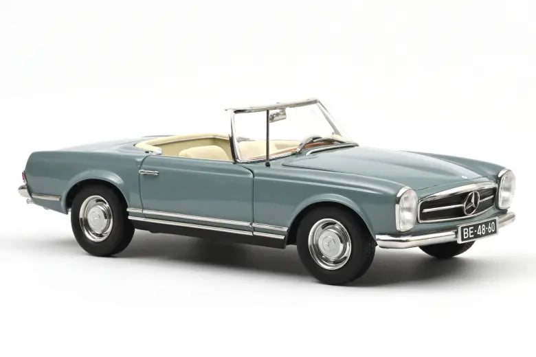 Preorder Mercedes 230 SL W113 Horizon Blue Norev 1:18