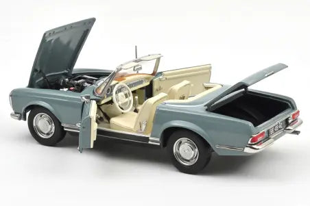Preorder Mercedes 230 SL W113 Horizon Blue Norev 1:18