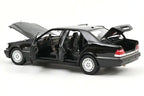 Preorder Mercedes S-Class W140 S600 Obsidian Black Metallic Norev 1:18