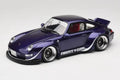 Porsche 911 993 RWB Army Girl Purple GT Spirit 1/18