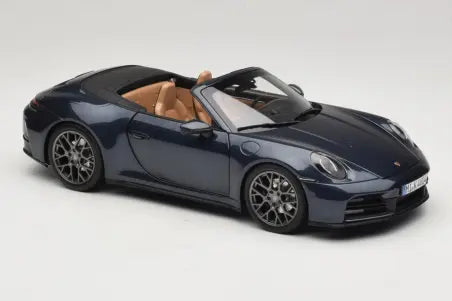 Porsche 911 992.2 Carrera Cabriolet Yachting Blue Norev 1/18