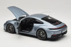 Porsche 911 992.2 Carrera Polar Silver Metallic Norev 1/18