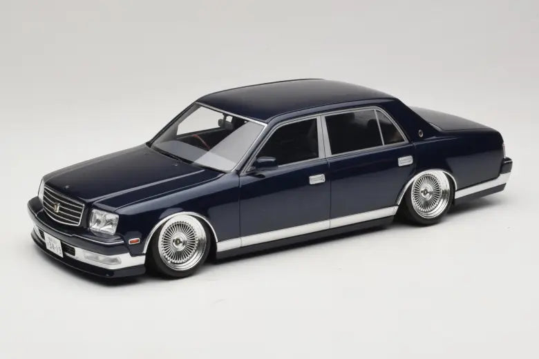 Toyota Century G50 V12 Stance Blue Mica Otto 1/18