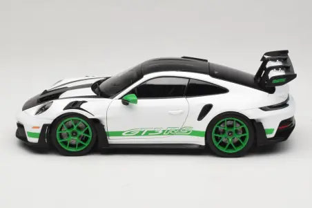 Porsche 911 992 GT3 RS Tribute to Carrera RS White Python Green Norev 1/18