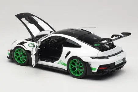 Porsche 911 992 GT3 RS Tribute to Carrera RS White Python Green Norev 1/18