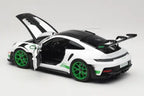 Porsche 911 992 GT3 RS Tribute to Carrera RS White Python Green Norev 1/18