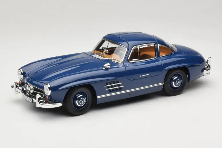 Mercedes 300 SL W198 Blue Norev 1/18