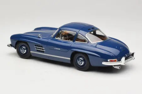 Mercedes 300 SL W198 Blue Norev 1/18