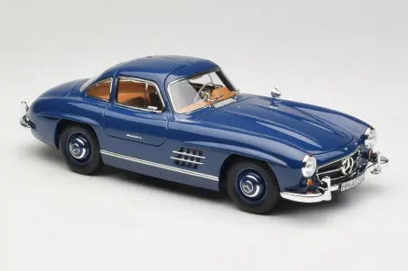 Mercedes 300 SL W198 Blue Norev 1/18