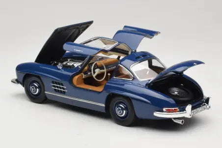 Mercedes 300 SL W198 Blue Norev 1/18