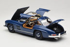 Mercedes 300 SL W198 Blue Norev 1/18