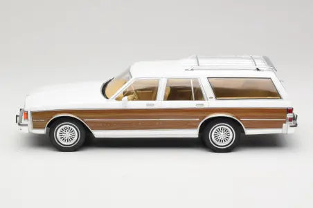 Preorder  Chevrolet Caprice Estate Wagon Silver & Grey MCG 1/18