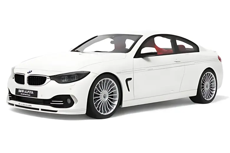 Preorder BMW Alpina B4 F32 Bi-Turbo Alpine White GT Spirit 1/18