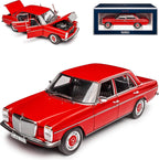 Norev Mercedes-Benz 200/8 Line Eight Saloon Red W115 Model  1/18