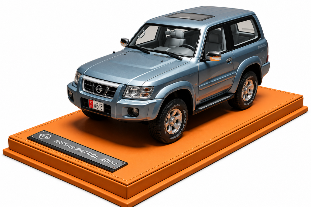 Nissan Patrol 2004 (Grey) Scale 1/18