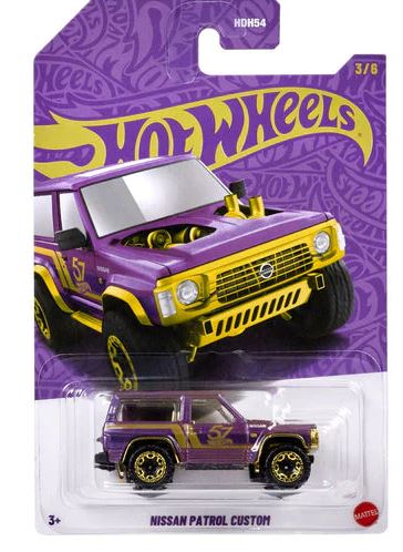 Hot Wheels 57th Anniversary Pearl & Chrome 2025 Nissan Patrol Custom Diecast Car