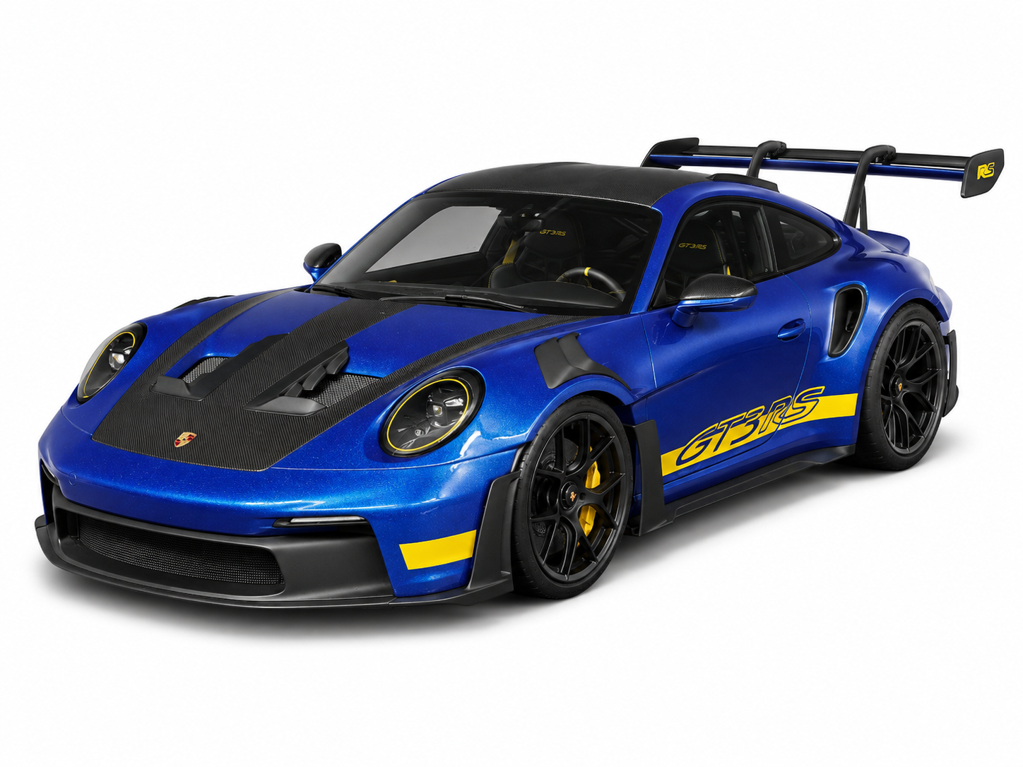 Porsche 911 992 GT3 RS Weissach Sonderwunsch Package w/ Display Case 1/18 Spark