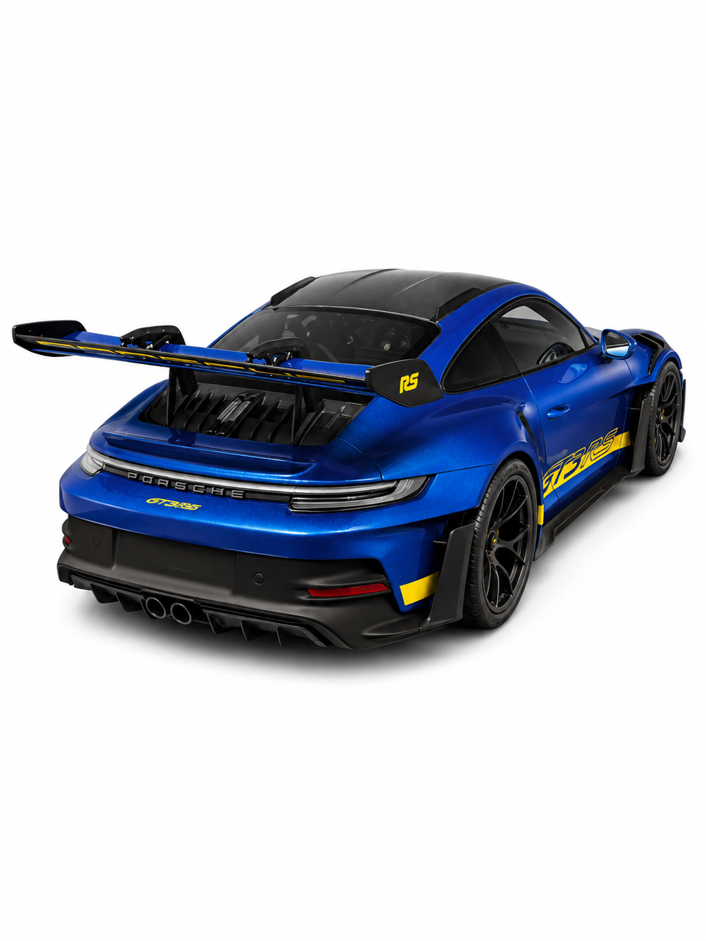 Porsche 911 992 GT3 RS Weissach Sonderwunsch Package w/ Display Case 1/18 Spark