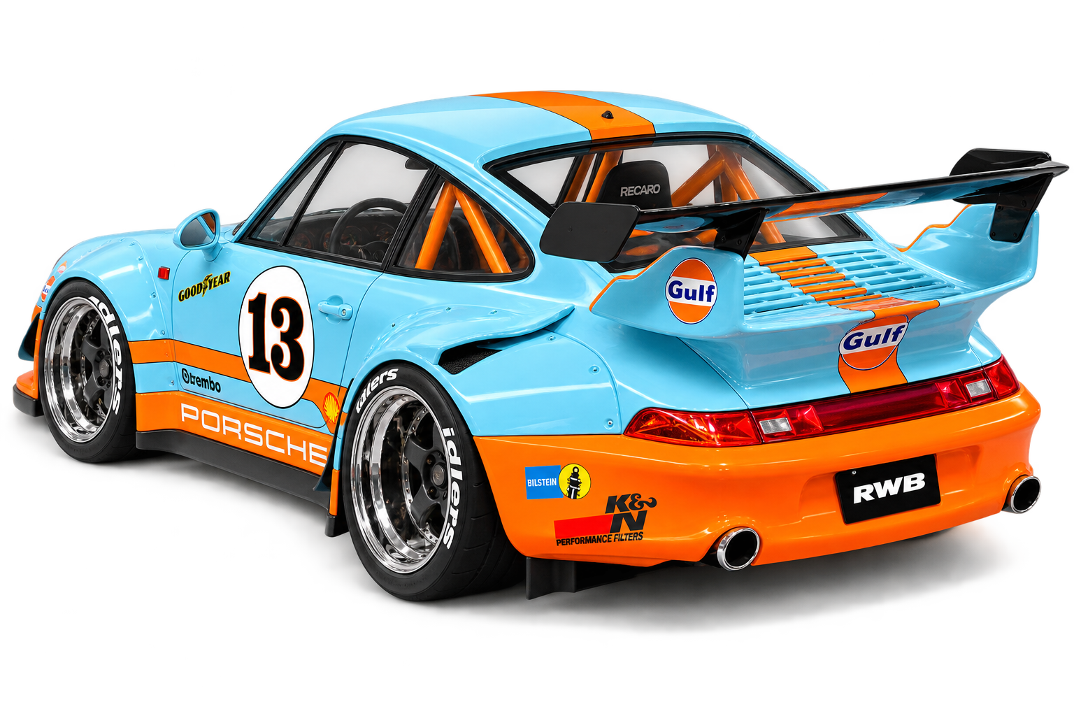 Porsche RWB GULF [IVY Model] 1:12 scale